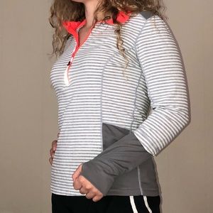 Athletic half-zip